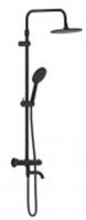 Душевая система со смесителем ТМС Jupiter ванна/душ, чёрный, Германия, код 0220800353, штрихкод 570851660632, артикул 977810300