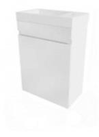 Тумба с раковиной ENCANTO UNO подвесная раковиной Como 40, Россия, код 0250001639, артикул (Uno.01.40/12WGL)