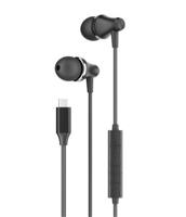 Гарнитуры Olmio mc-pro type-c черные 