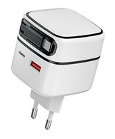 Зарядное Устройство Qumo qumo energy pd 35вт usb-a qc3.0 + 2 usb type-c pd цвет белый 54636 