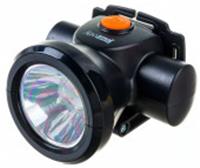 Фонарь налобный 3Вт 130Лм ABS-пластик нейлон 2 режима работы адаптер 220В в комплекте IP54, Китай, код 05217020091, штрихкод 489520502457, артикул 5024571