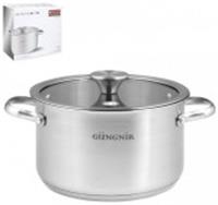 Кастрюля 3,1л Mono Chrome 20х11,5см 304 сталь 038190, Китай, код 35001010166, штрихкод 462953021334, артикул GR02-D-20