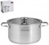 Кастрюля 4,1л Mono Chrome 22х12,5см 304 сталь 038191, Китай, код 35001010167, штрихкод 462953021335, артикул GR02-D-22