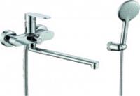 Смеситель для ванны с длинным поворотным изливом RUSH Luson Ма LU1630-51, Китай, код 0222100178, штрихкод 462712216753