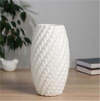 Ваза для цветов «Лоренс», d=7.5 см, 22×11 см, керамика, белая 10697522, Россия, код 41817020947, штрихкод 690010697522, артикул 10697522