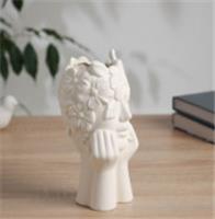 Ваза для цветов «Сладкие грёзы», 19×8 см, керамика, белая 10455029, Россия, код 41817020951, штрихкод 690010455029, артикул 10455029