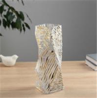 Ваза для цветов «Милагрос», рельеф, 24.5×8 см, стекло, прозрачная 10697746, Россия, код 41817050496, штрихкод 690010697746, артикул 10697746