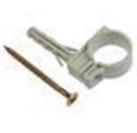 Кронштейн одинарный пластиковый с дюбелем 32-34 (2 шт.), MP, КИТАЙ, код 02902010337, штрихкод 461001069996, артикул ИС.130166