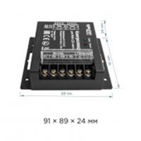 Контроллер RGB 12В/24В, 288Вт/576Вт, 3 канала*8А 