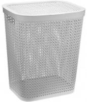 Корзина для белья 55л 440х355х520мм Пирула Смоки М2615, Россия, код 40502040057, штрихкод 460519603674