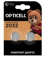 Батарейки OPTICELL 3V 2032 2шт, КИТАЙ, код 0730300017, штрихкод 465054025020, артикул 6060002
