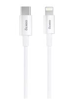 Кабель Olmio usb2.0 type-c - lightning 2м белый 041667 