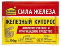 ДАЧНЫЙ ПОМОЩНИК, Сила железа (Железный купорос), 200г, РОССИЯ, код 0182300044, штрихкод 467376504245, артикул