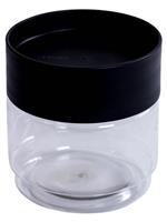 Банка для сыпучих продуктов Asti 0,5л черный 221102630/02 (24)