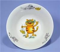 Тарелка 200 глубокая Кошки-мышки 8С1481ф34 (20)